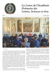 La Lettre de l'Académie Drômoise des Lettres, Sciences et Arts n° 91